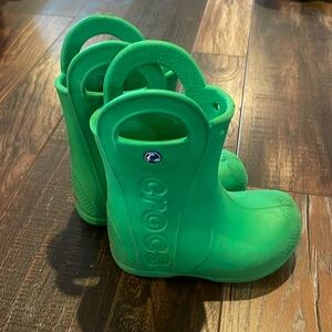 CROCS Handle It Rainboot Toddler size 9